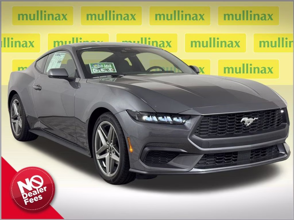 2026 Carbonized Gray Metallic Ford Mustang EcoBoost RWD Coupe