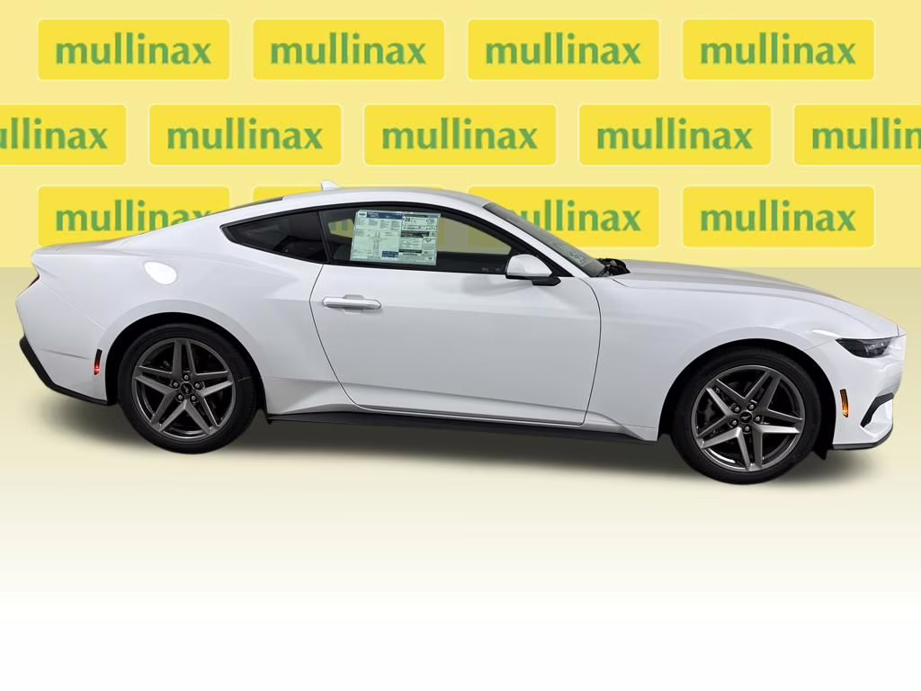 2026 Oxford White Ford Mustang EcoBoost RWD Coupe