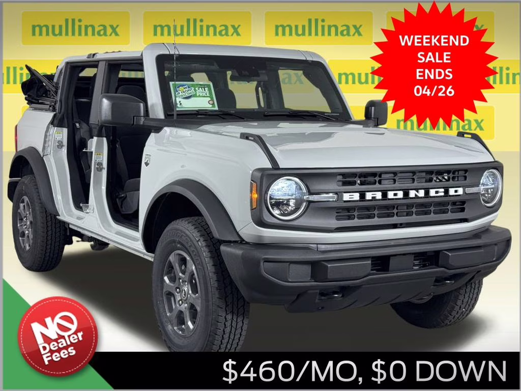 2026 Avalanche Gray Ford Bronco Big Bend 4X4 SUV
