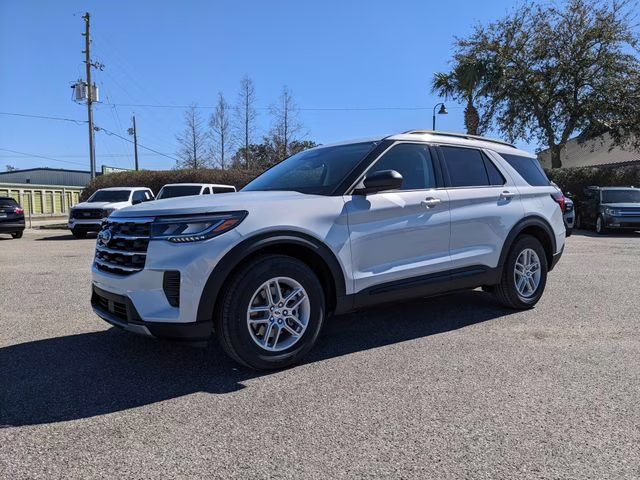 2026 White Ford Explorer Active RWD SUV