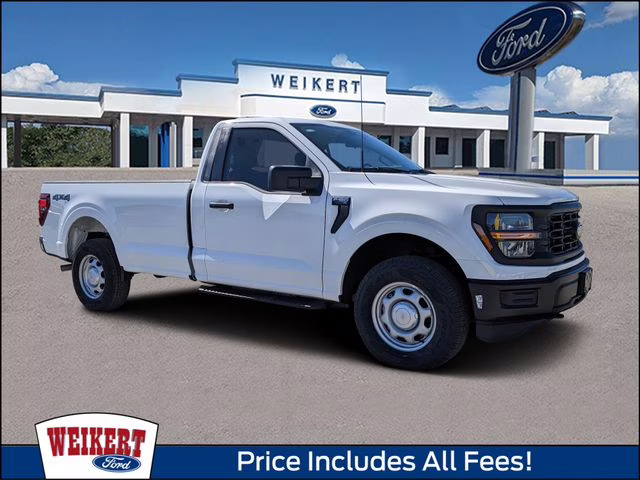 2025 Oxford White Ford F-150 XL 4X4 Truck