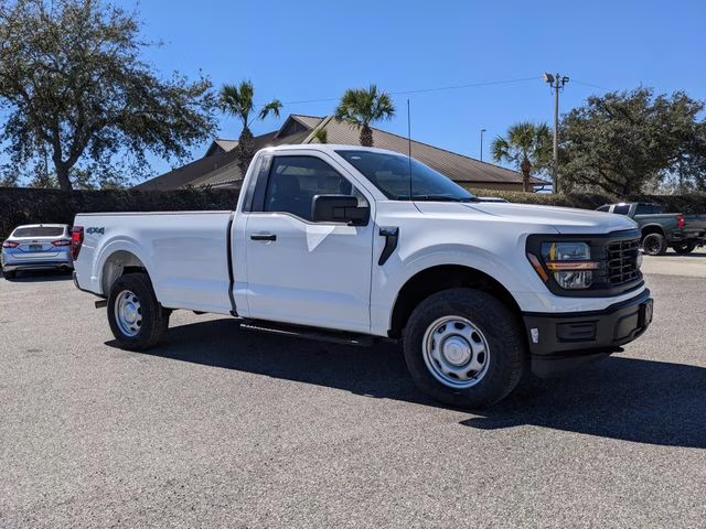 2025 Oxford White Ford F-150 XL 4X4 Truck