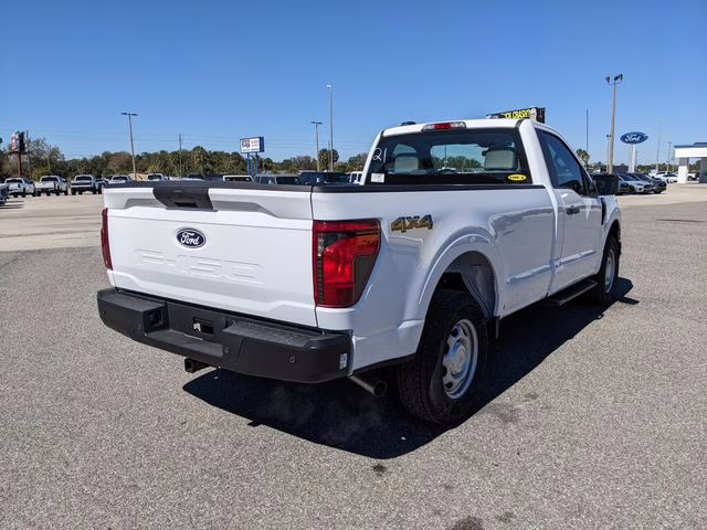 2025 Oxford White Ford F-150 XL 4X4 Truck