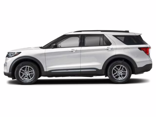 2026 Space White Metallic Ford Explorer Active RWD SUV