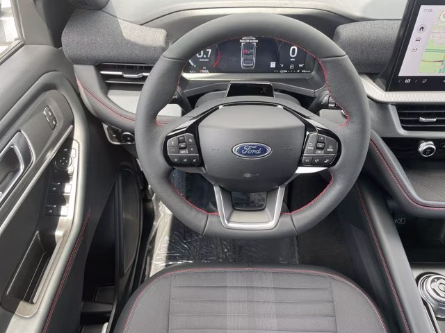 2026 Space White Metallic Ford Explorer ST-Line RWD SUV
