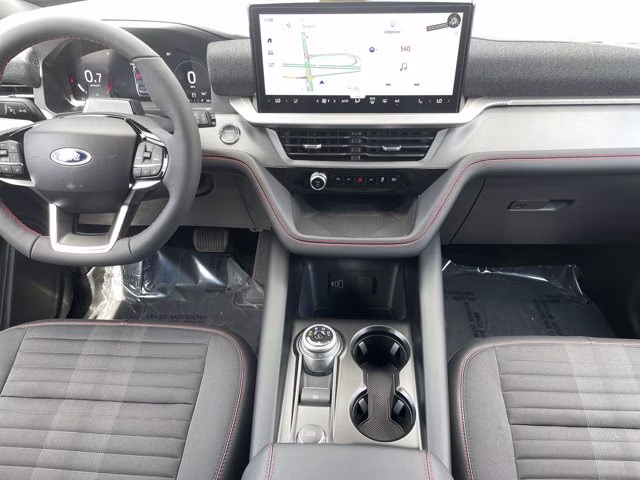 2026 Space White Metallic Ford Explorer ST-Line RWD SUV