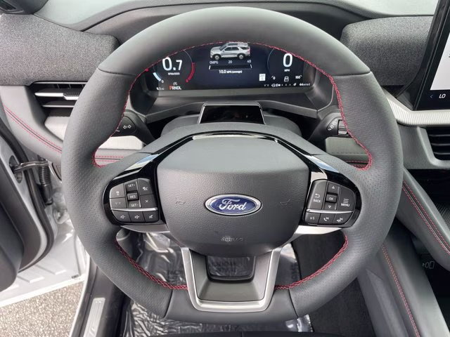 2026 Space White Metallic Ford Explorer ST-Line RWD SUV