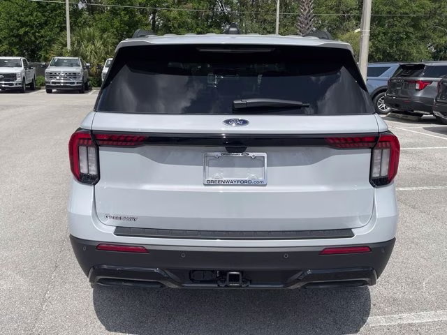 2026 Space White Metallic Ford Explorer ST-Line RWD SUV