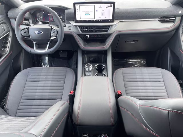 2026 Rapid Red Metallic Tinted Clearcoat Ford Explorer ST-Line RWD SUV
