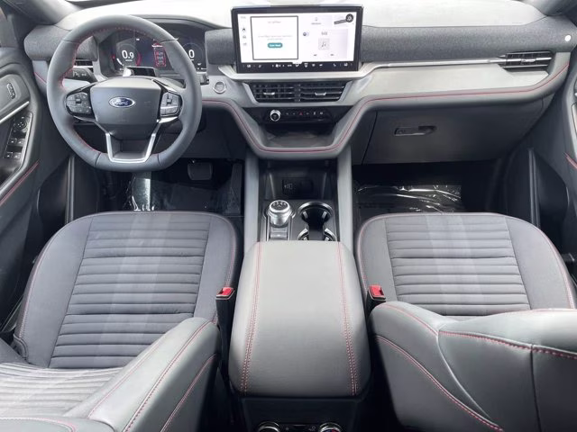 2026 Rapid Red Metallic Tinted Clearcoat Ford Explorer ST-Line RWD SUV