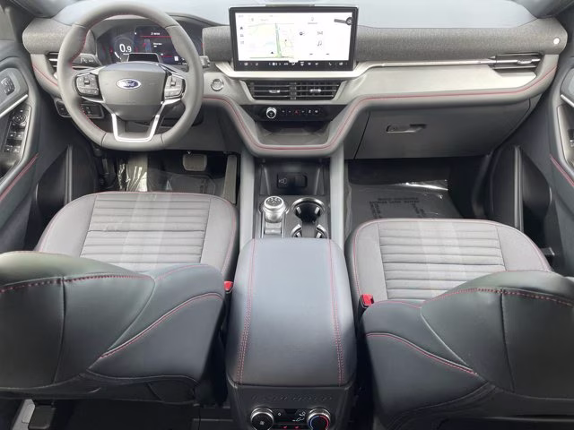 2026 Rapid Red Metallic Tinted Clearcoat Ford Explorer ST-Line RWD SUV