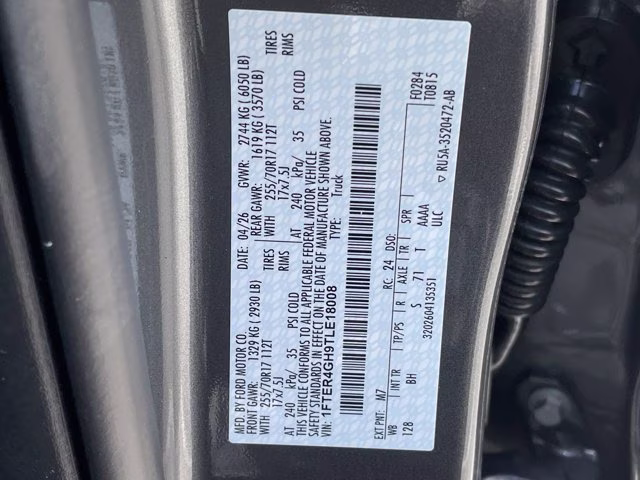 2026 Carbonized Gray Metallic Ford Ranger XLT RWD Truck