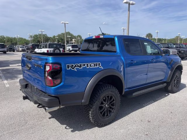 2026 Velocity Blue Metallic Ford Ranger Raptor 4X4 Truck