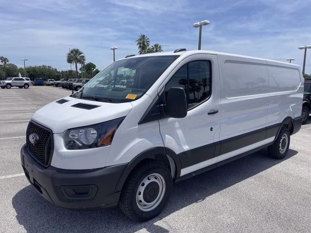 2026 Oxford White Ford Transit Cargo Van Base RWD Van