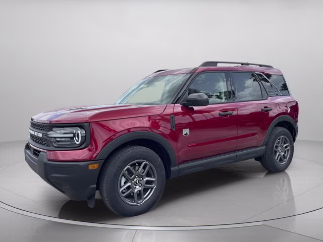 2026 Ruby Red Metallic Tinted Clearcoat Ford Bronco Sport Big Bend 4X4 SUV