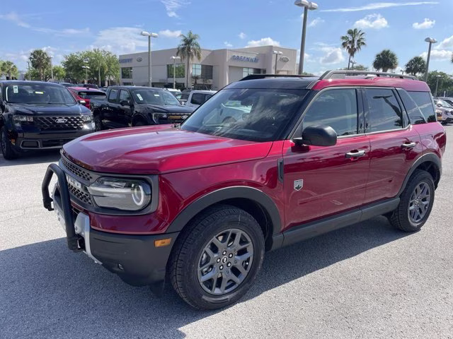 2026 Ruby Red Metallic Tinted Clearcoat Ford Bronco Sport Big Bend 4X4 SUV