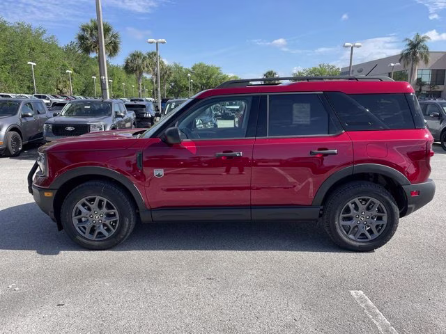 2026 Ruby Red Metallic Tinted Clearcoat Ford Bronco Sport Big Bend 4X4 SUV