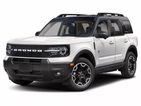 2026 Oxford White Ford Bronco Sport Outer Banks 4X4 SUV