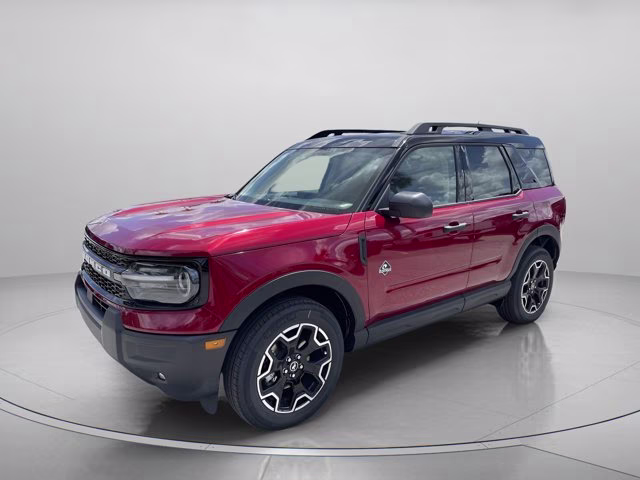 2026 Ruby Red Metallic Tinted Clearcoat Ford Bronco Sport Outer Banks 4X4 SUV