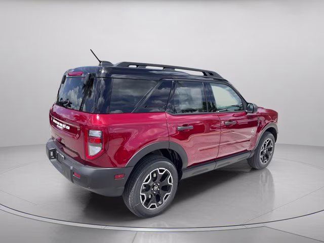 2026 Ruby Red Metallic Tinted Clearcoat Ford Bronco Sport Outer Banks 4X4 SUV