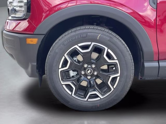 2026 Ruby Red Metallic Tinted Clearcoat Ford Bronco Sport Outer Banks 4X4 SUV