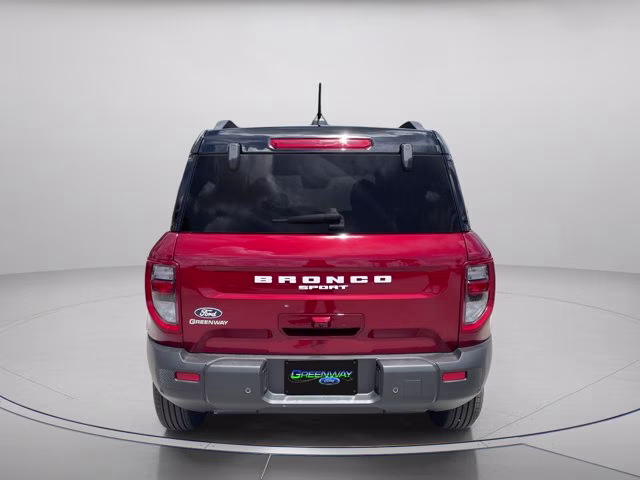 2026 Ruby Red Metallic Tinted Clearcoat Ford Bronco Sport Outer Banks 4X4 SUV