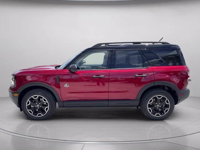 2026 Ruby Red Metallic Tinted Clearcoat Ford Bronco Sport Outer Banks 4X4 SUV