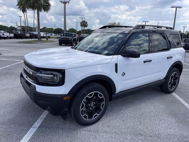 2026 Oxford White Ford Bronco Sport Outer Banks 4X4 SUV