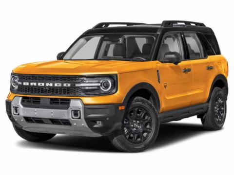 2026 Orange Fury Metallic Tri-Coat Ford Bronco Sport Badlands 4X4 SUV