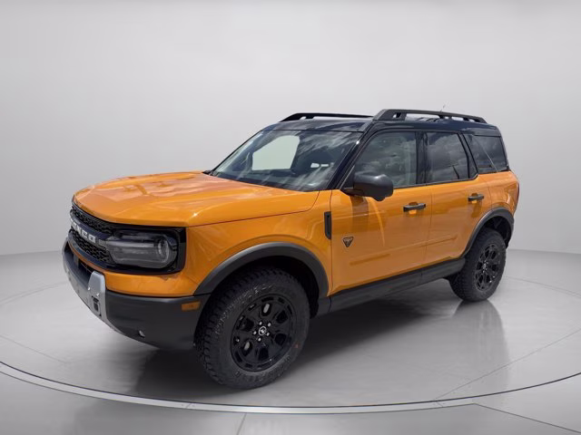 2026 Orange Fury Metallic Tri-Coat Ford Bronco Sport Badlands 4X4 SUV
