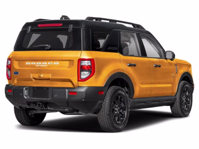 2026 Orange Fury Metallic Tri-Coat Ford Bronco Sport Badlands 4X4 SUV