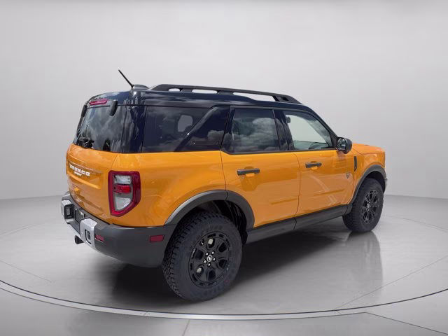 2026 Orange Fury Metallic Tri-Coat Ford Bronco Sport Badlands 4X4 SUV