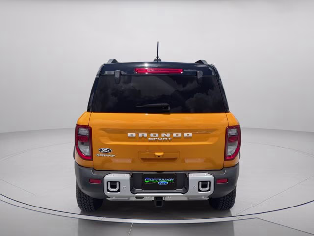2026 Orange Fury Metallic Tri-Coat Ford Bronco Sport Badlands 4X4 SUV