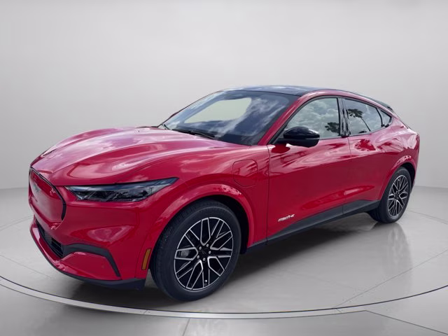 2026 Race Red Ford Mustang Mach-E Premium RWD SUV