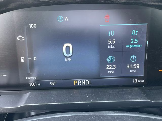 2026 Light Blue Ford Maverick XLT FWD Truck