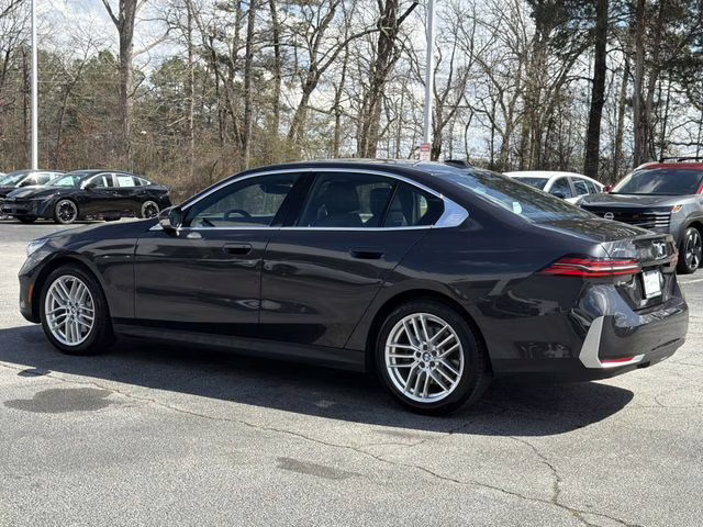 2025 Dark Graphite BMW 5 Series 540i xDrive AWD Sedan