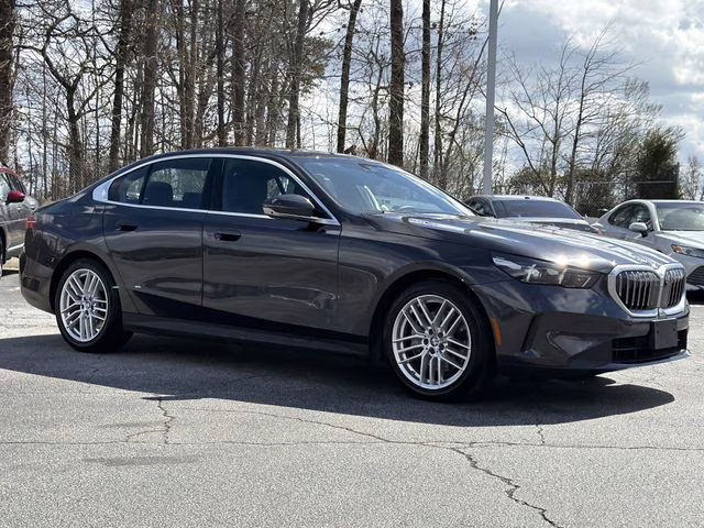2025 Dark Graphite BMW 5 Series 540i xDrive AWD Sedan