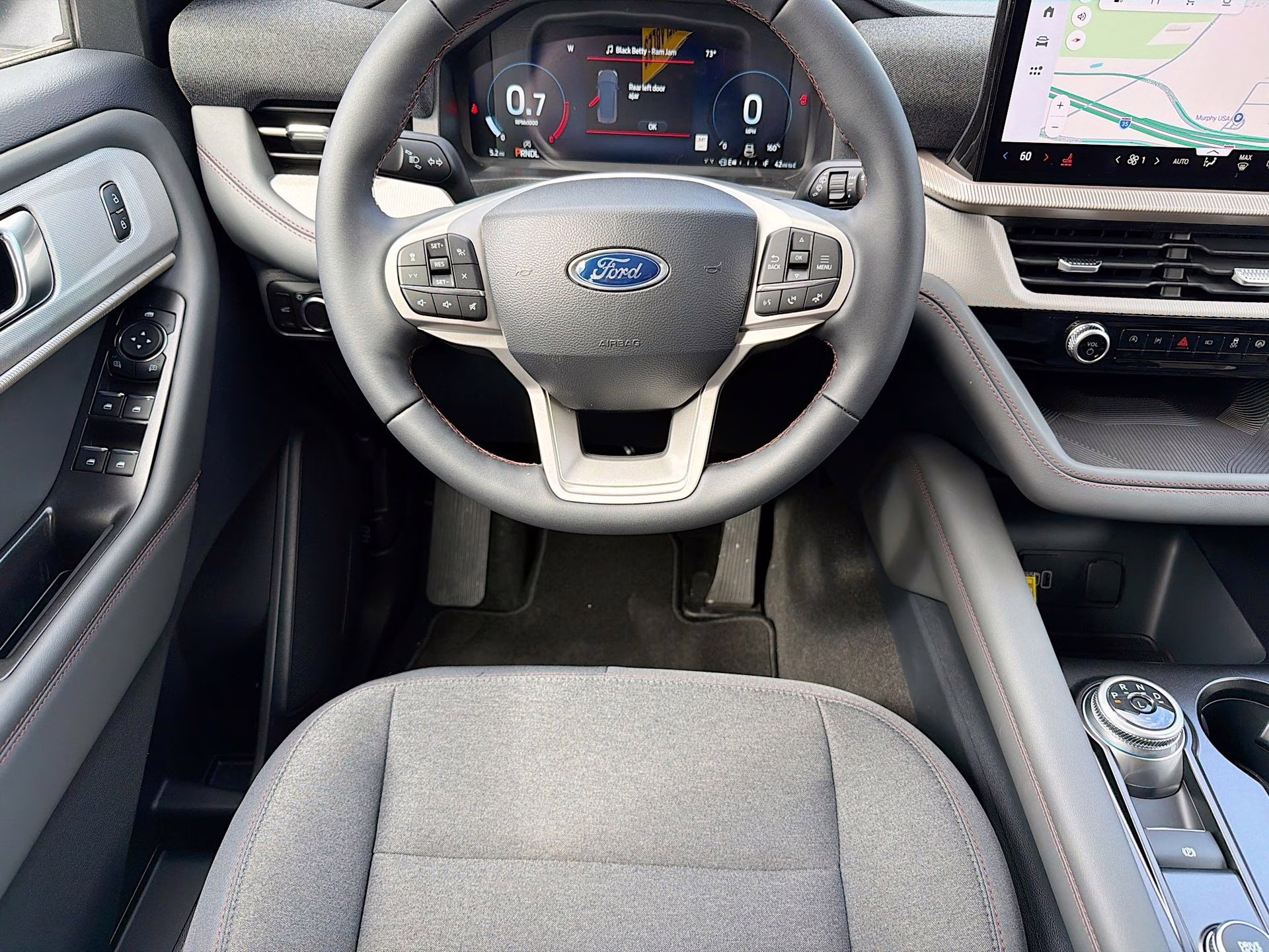 2026 Star White Metallic Tri-Coat Ford Explorer Active RWD SUV