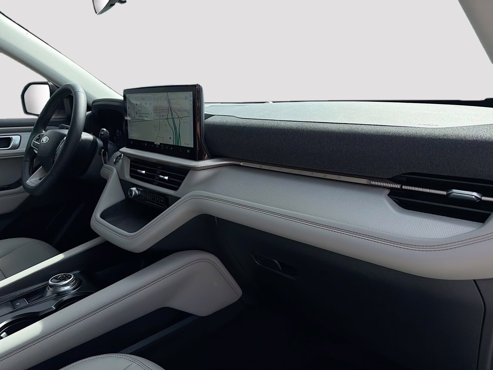 2026 Star White Metallic Tri-Coat Ford Explorer Active RWD SUV