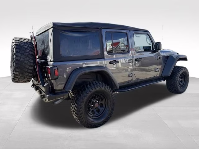 2018 Granite Crystal Metallic Clearcoat Jeep Wrangler Unlimited Rubicon 4X4 SUV
