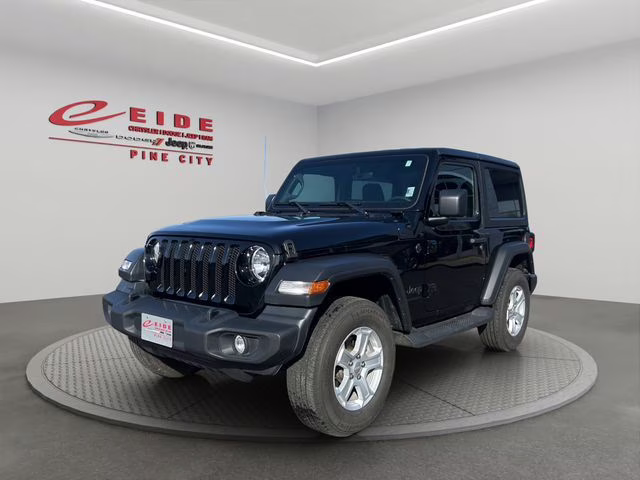2022 Black Clearcoat Jeep Wrangler Sport S 4X4 SUV