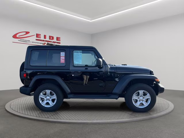 2022 Black Clearcoat Jeep Wrangler Sport S 4X4 SUV