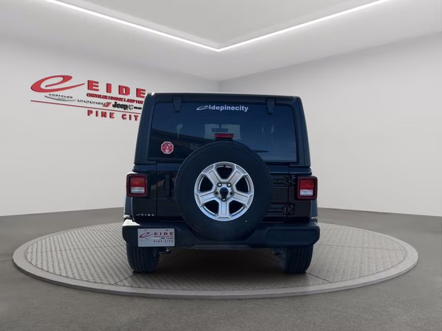 2022 Black Clearcoat Jeep Wrangler Sport S 4X4 SUV