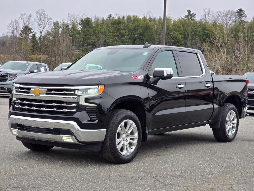 2022 Black Chevrolet Silverado 1500 LTZ 4X4 Truck