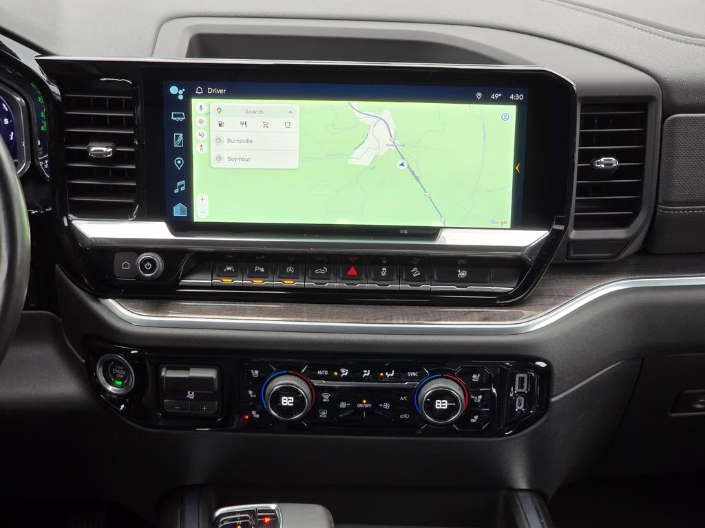 2022 Black Chevrolet Silverado 1500 LTZ 4X4 Truck