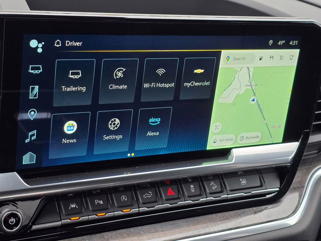 2022 Black Chevrolet Silverado 1500 LTZ 4X4 Truck