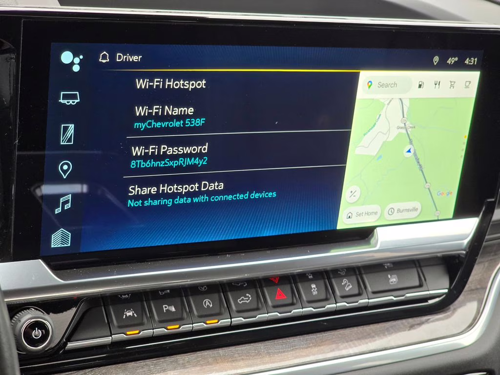 2022 Black Chevrolet Silverado 1500 LTZ 4X4 Truck