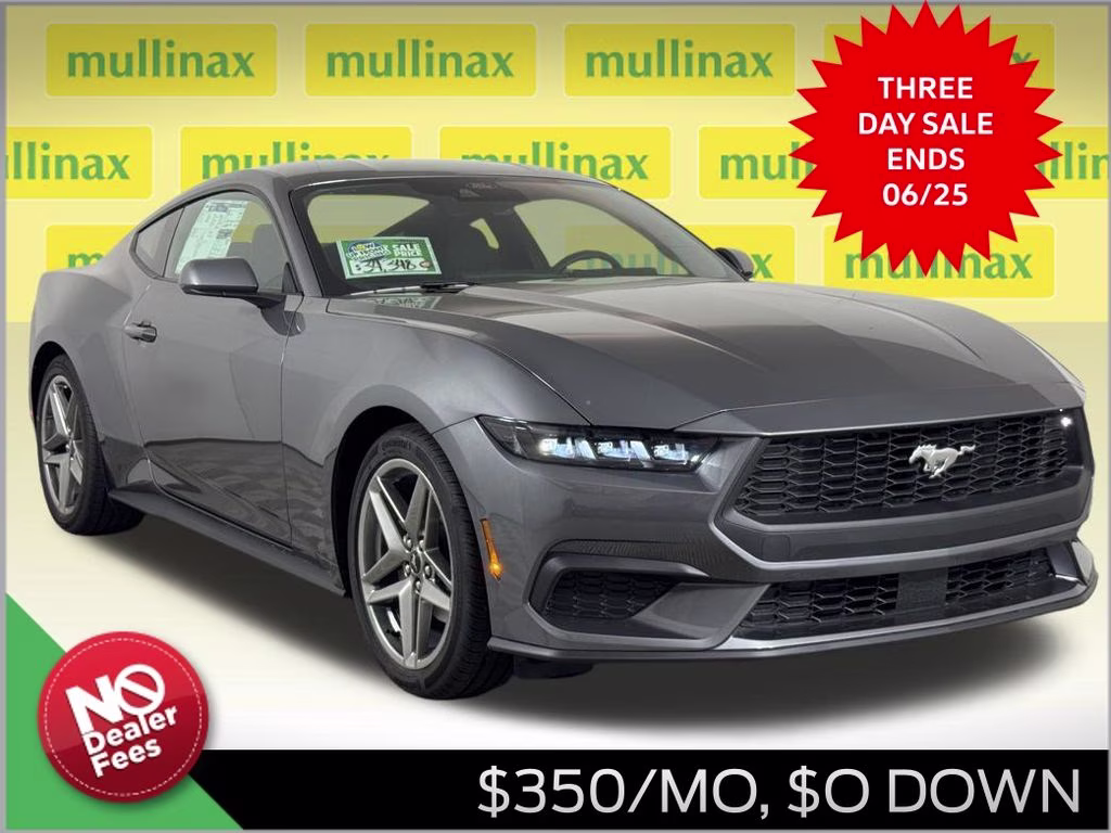 2026 Carbonized Gray Metallic Ford Mustang EcoBoost RWD Coupe
