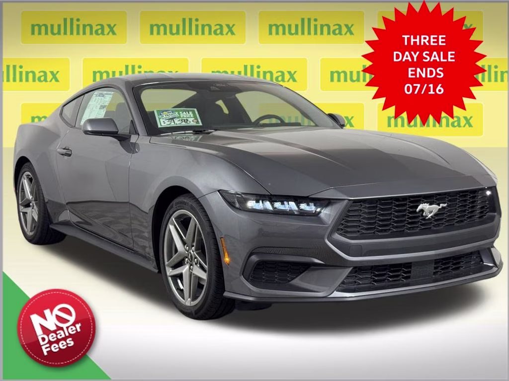 2026 Carbonized Gray Metallic Ford Mustang EcoBoost RWD Coupe
