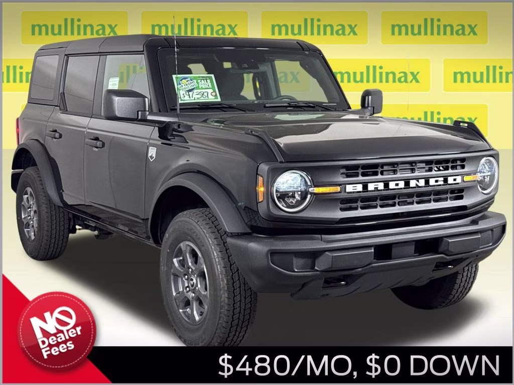 2026 Shadow Black Ford Bronco Big Bend 4X4 SUV